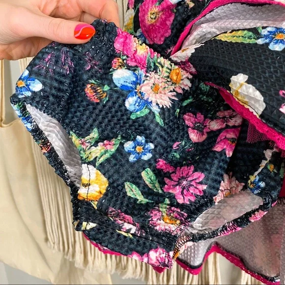 Tahari Baby NWT 2 Piece Floral Tulle Lined Sleeveless Dress Size 18 Month - Picture 12 of 14